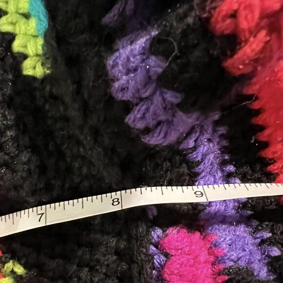 Adult Bucket Hat - New Handmade Neon and Black Toned - 8" Cap - 22"-27" Circumfe - Picture 5 of 5